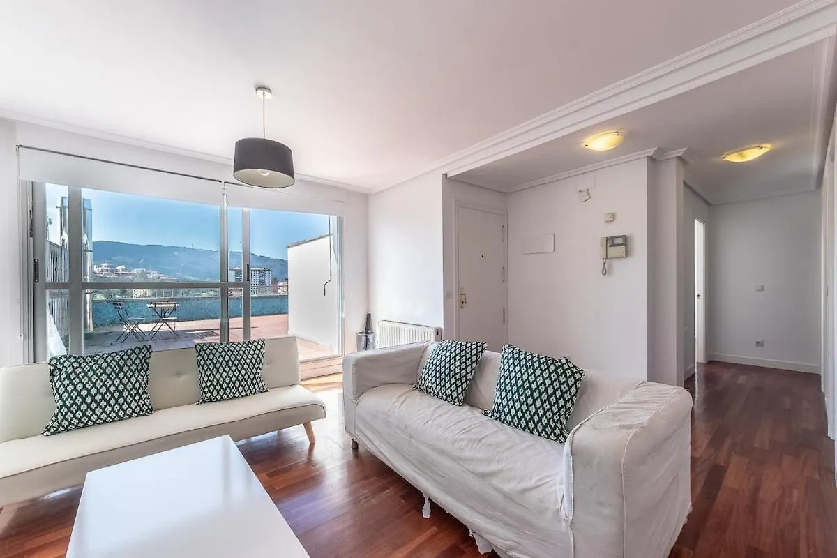 Exclusiva Terraza Y Parking A 5 Min De Bilbao Apartamento 0*,
