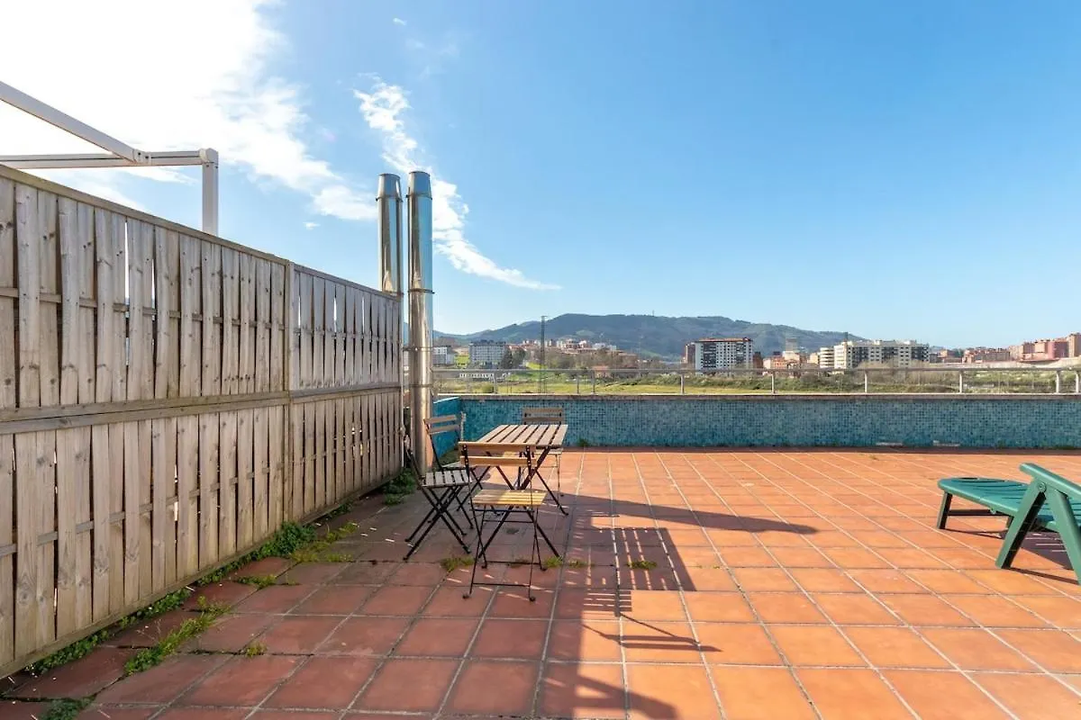 Exclusiva Terraza Y Parking A 5 Min De Bilbao Apartamento