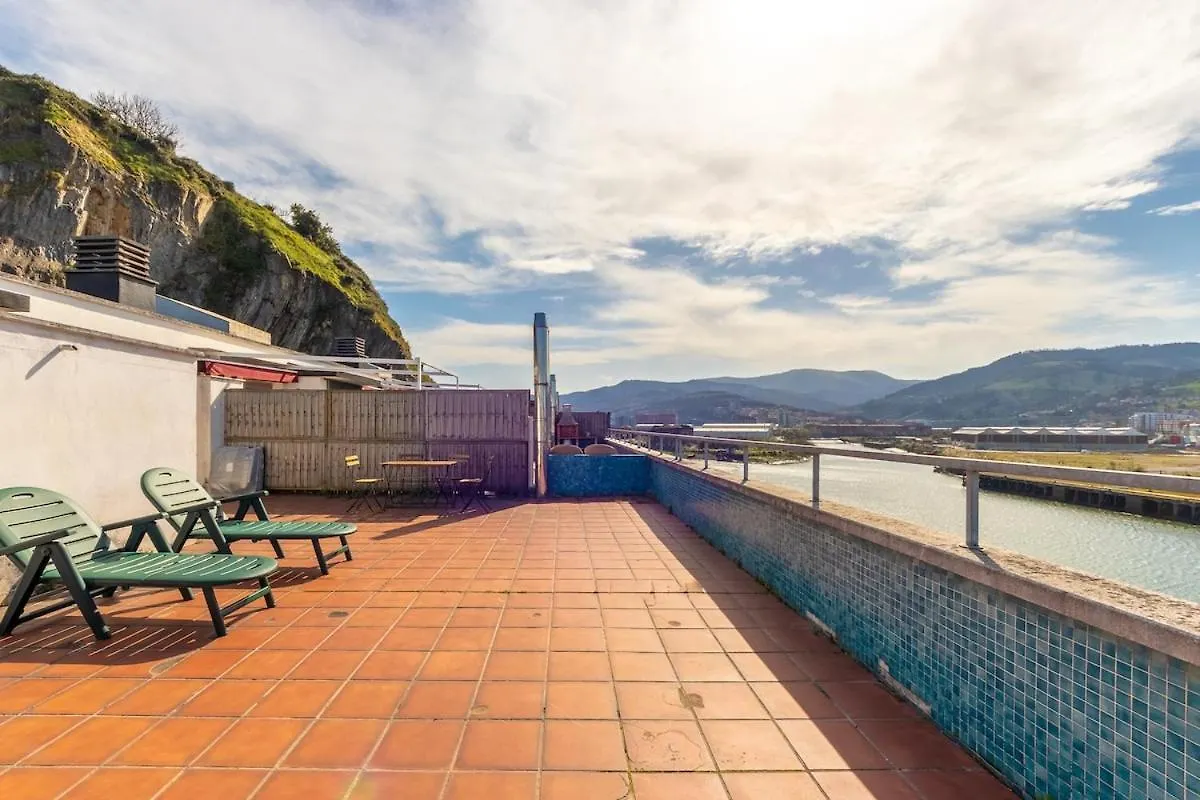 Exclusiva Terraza Y Parking A 5 Min De Bilbao Apartamento