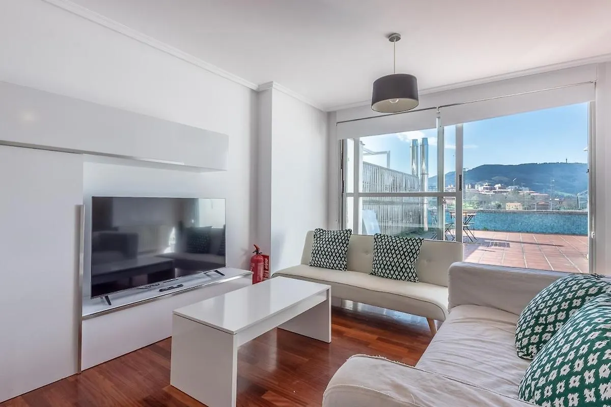 Exclusiva Terraza Y Parking A 5 Min De Bilbao Apartamento Espanha